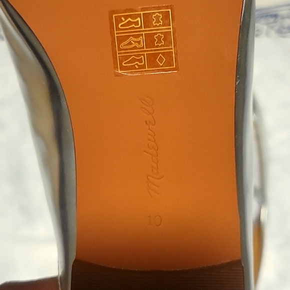 The Greta Ballet Flat Mule in Leather NWT - Picture 7 of 9